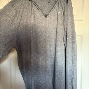 Gray Zip-Up Hoodie